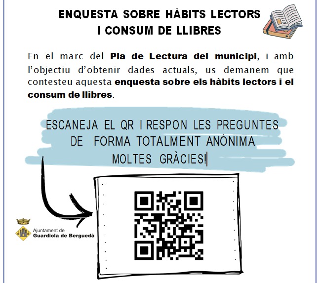 Enquesta Sobre hàbits lectors i consum de llibres 