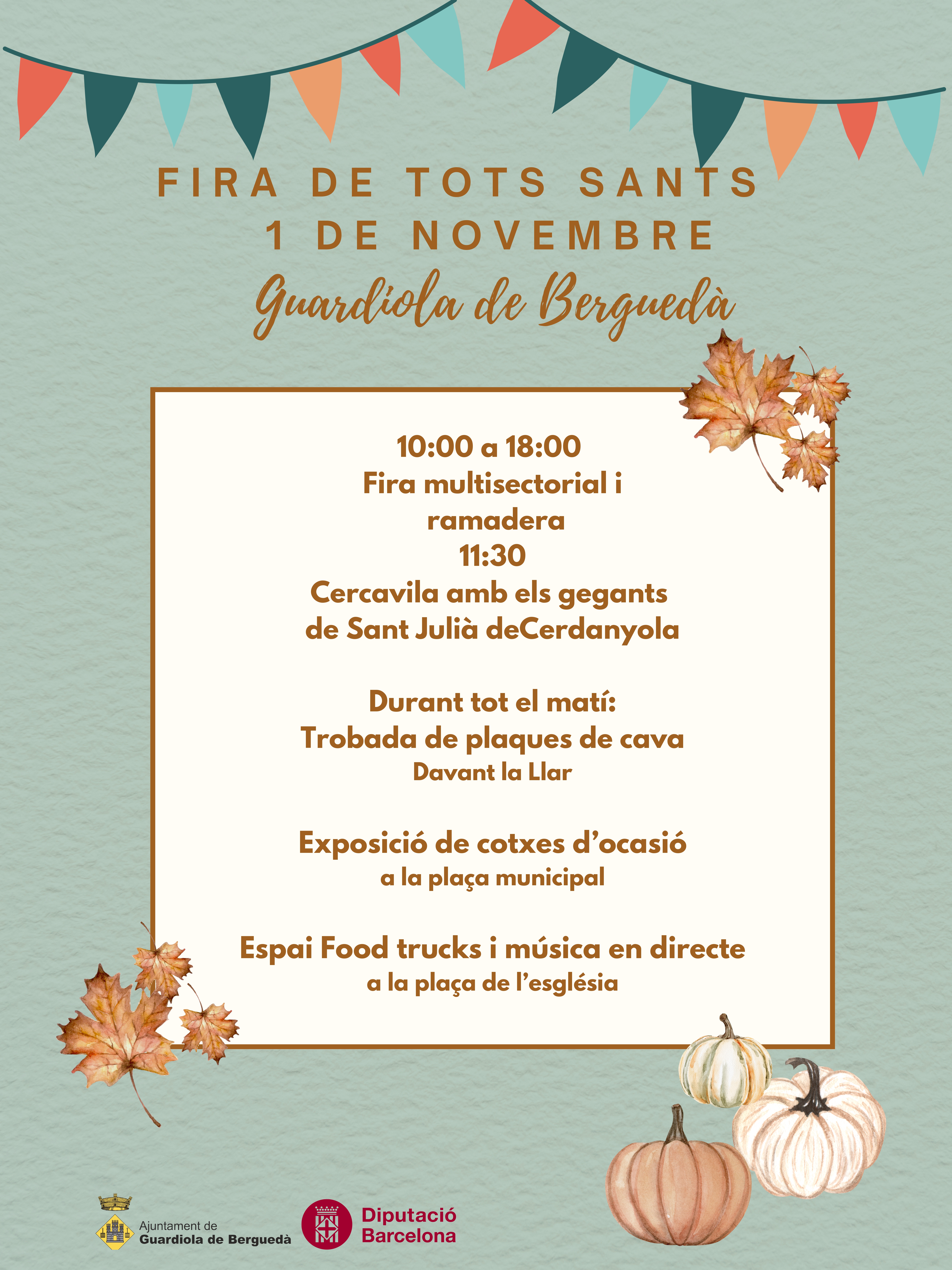 Cartell Fira de tots sants 