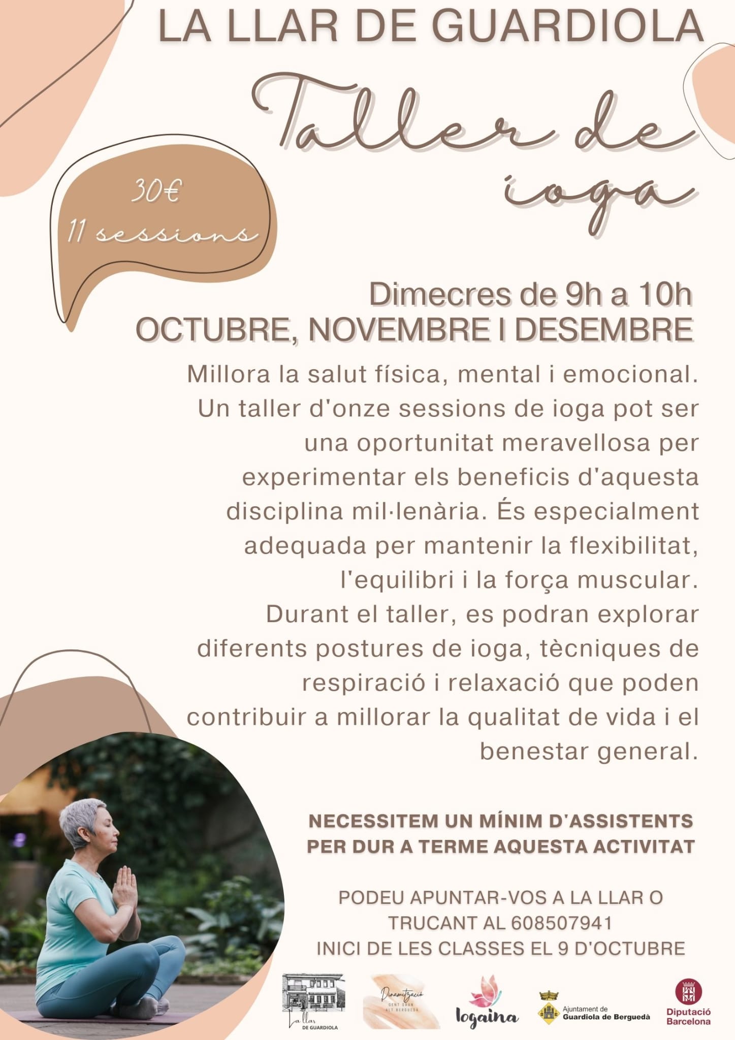 Taller de Ioga - Llar d'Avis 