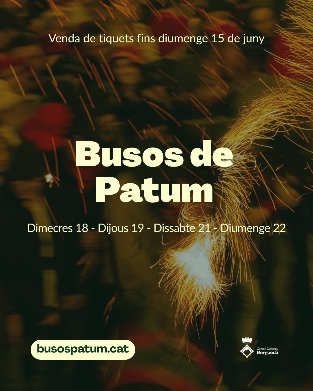 Tiquets de busos de Patum 