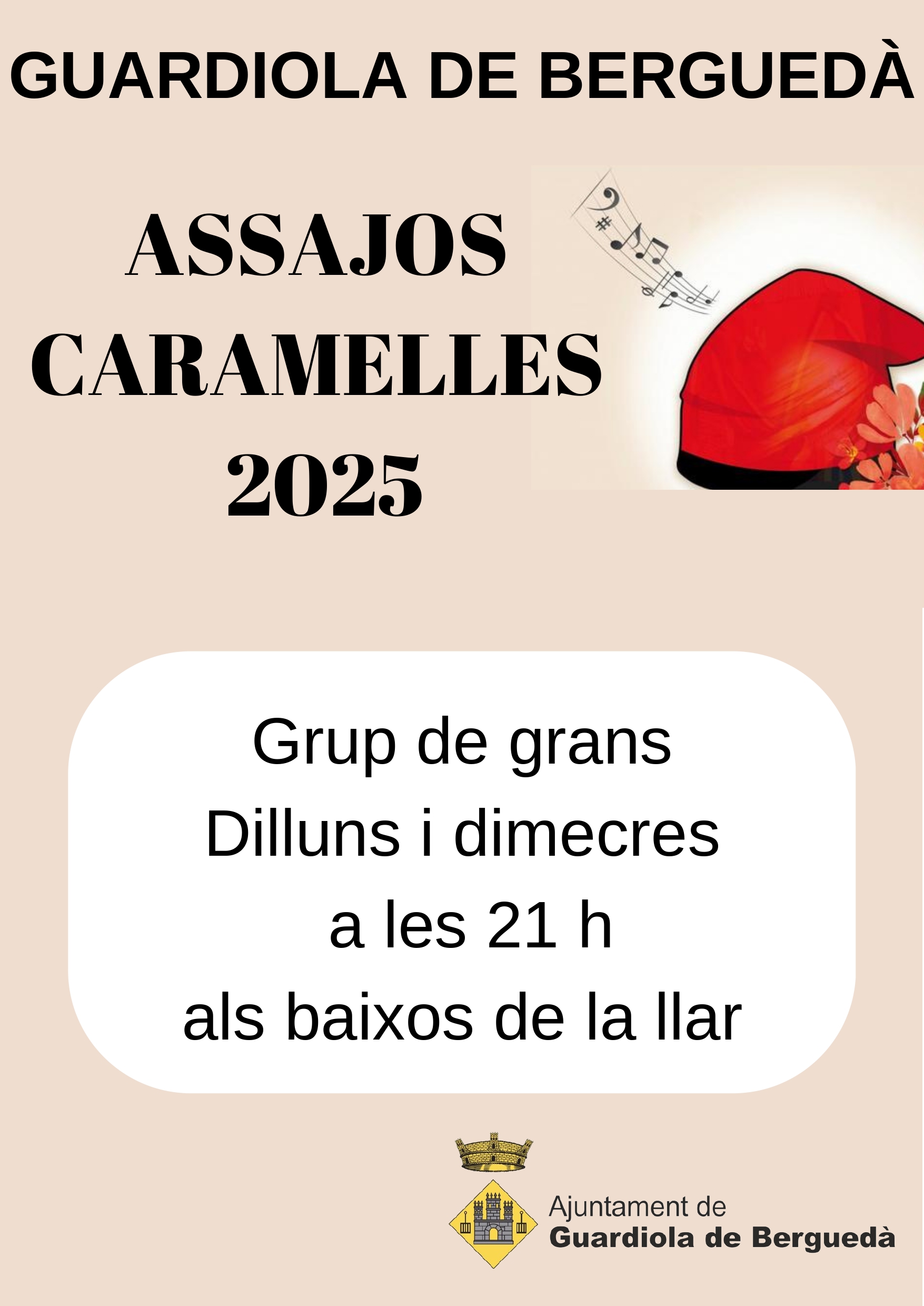 Assajos Caramelles 2025