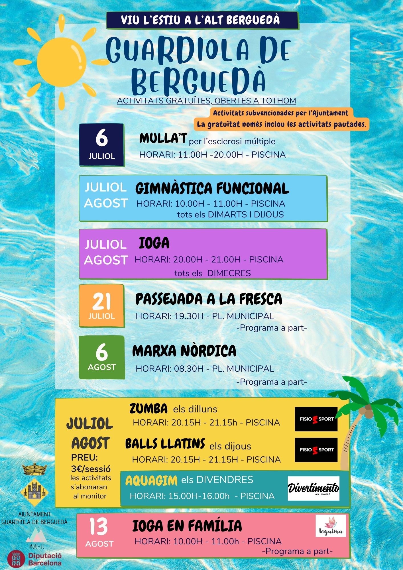 Viu l'estiu a Guardiola de Berguedà 